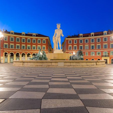 Le 323 Prom - 2 Chambres - Ac - Parking - Tram Et Supermarche Proches - Front De Mer Nice Exterior foto